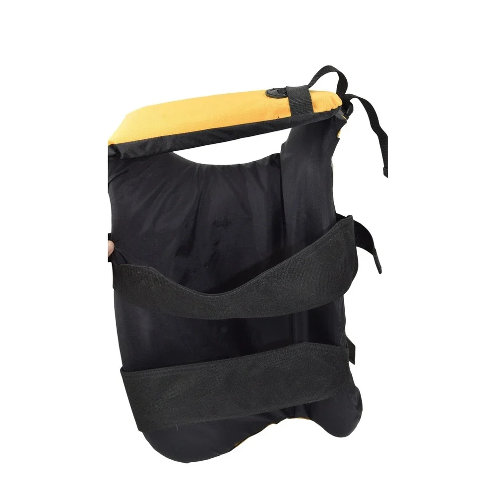EzyDog DFD‎ Dog Flotation Device Life Jacket Yellow Large Adjustable Safety Vest